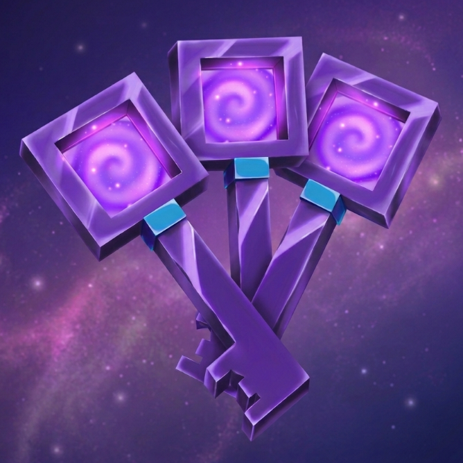 3X AMETHYST ANAHTARI